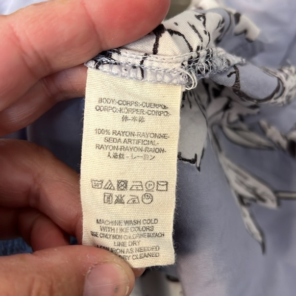 FREE PEOPLE PERIWINKLE RITA TIERED PLUNGE BACK MIDI DRESS - Picture 10 of 16